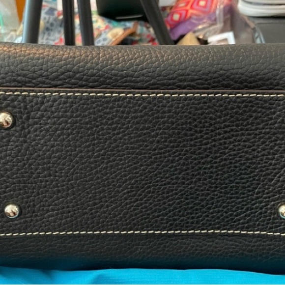 Dooney & Bourke Trudy Satchel Edition in Black Pebbled Leather - Picture 4 of 6